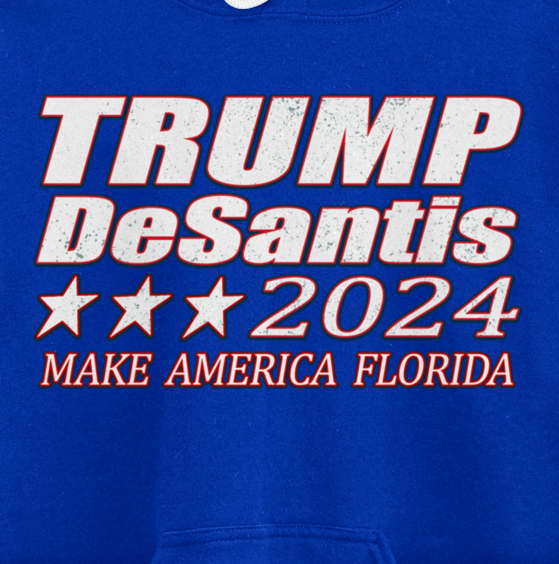 Make America Florida Trump DeSantis Pullover Hoodie