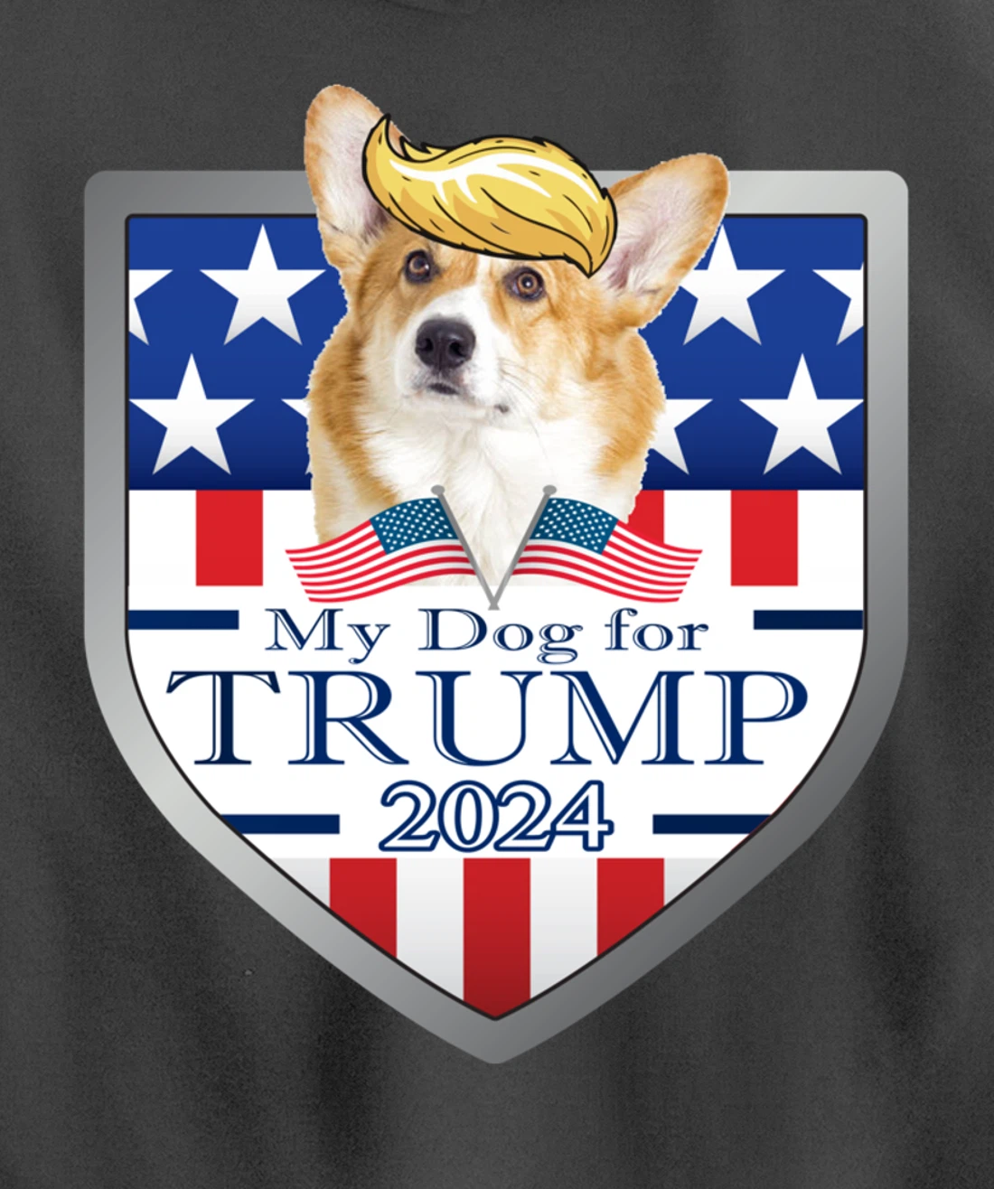 Corgi Pullover Hoodie