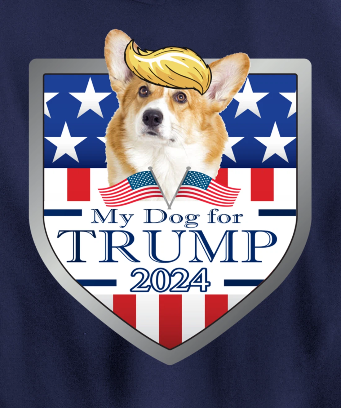 Corgi Pullover Hoodie