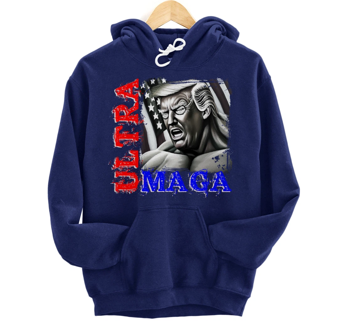 2024 Presidential Election Pro Trump Rally - Political Trump Pullover Hoodie