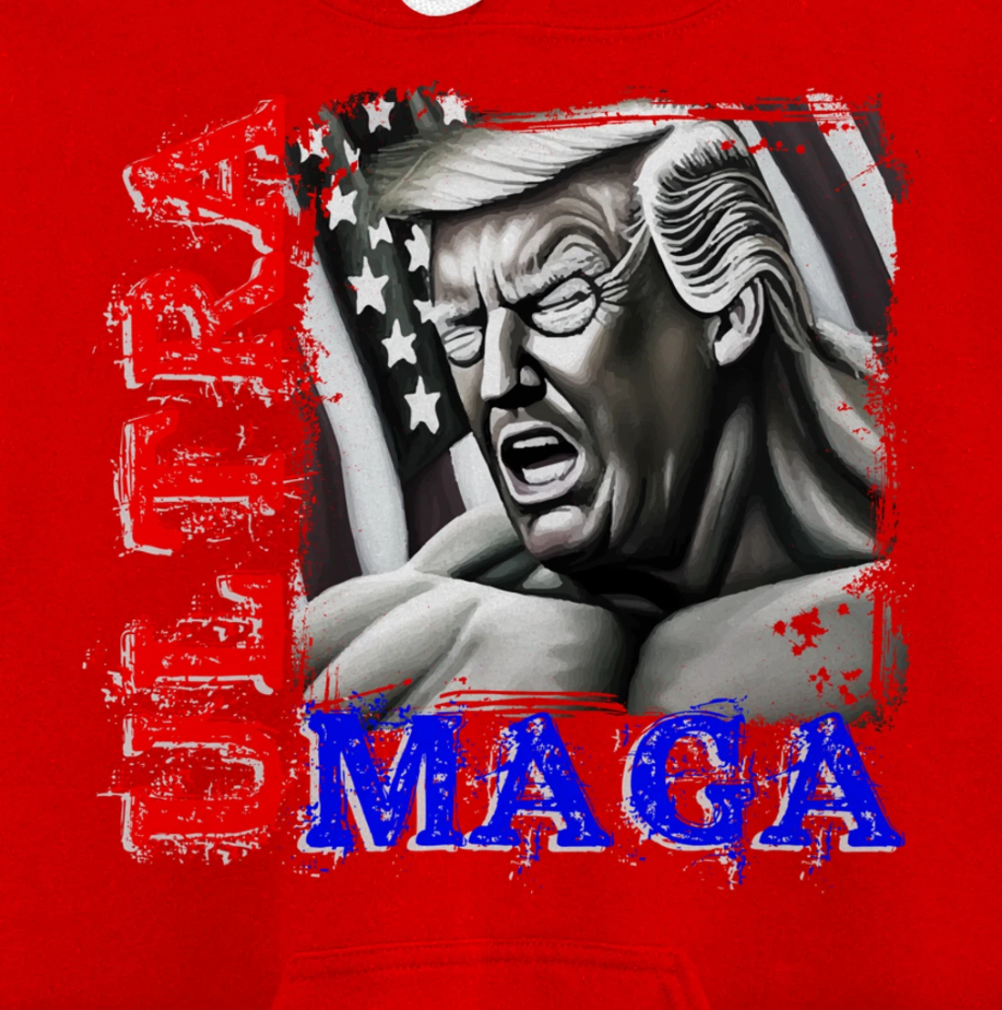 2024 Presidential Election Pro Trump Rally - Political Trump Pullover Hoodie