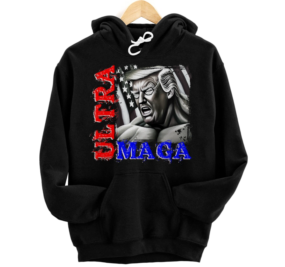 2024 Presidential Election Pro Trump Rally - Political Trump Pullover Hoodie