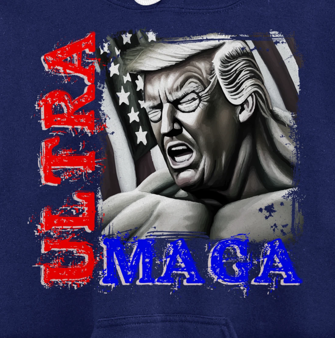 2024 Presidential Election Pro Trump Rally - Political Trump Pullover Hoodie