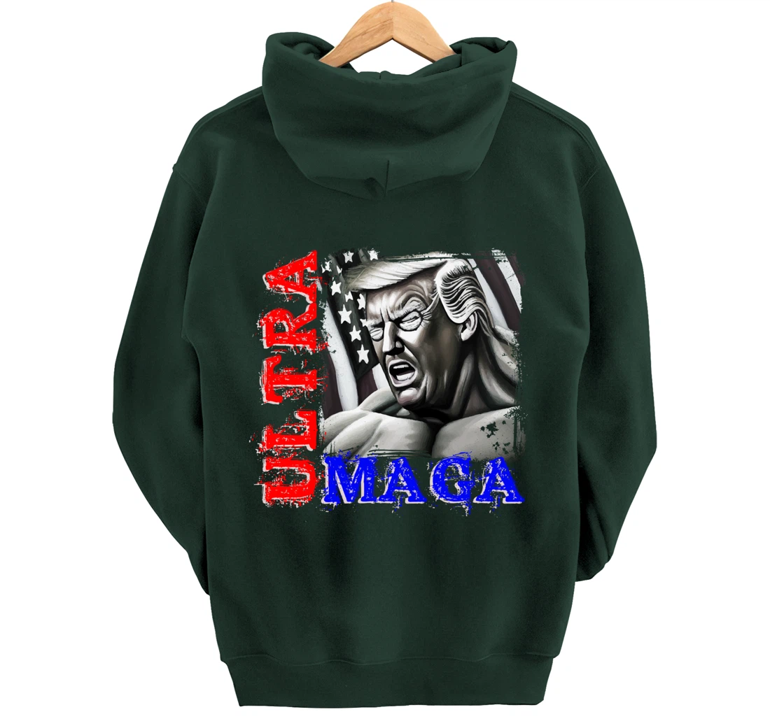 2024 Presidential Election Pro Trump Rally - Political Trump Pullover Hoodie