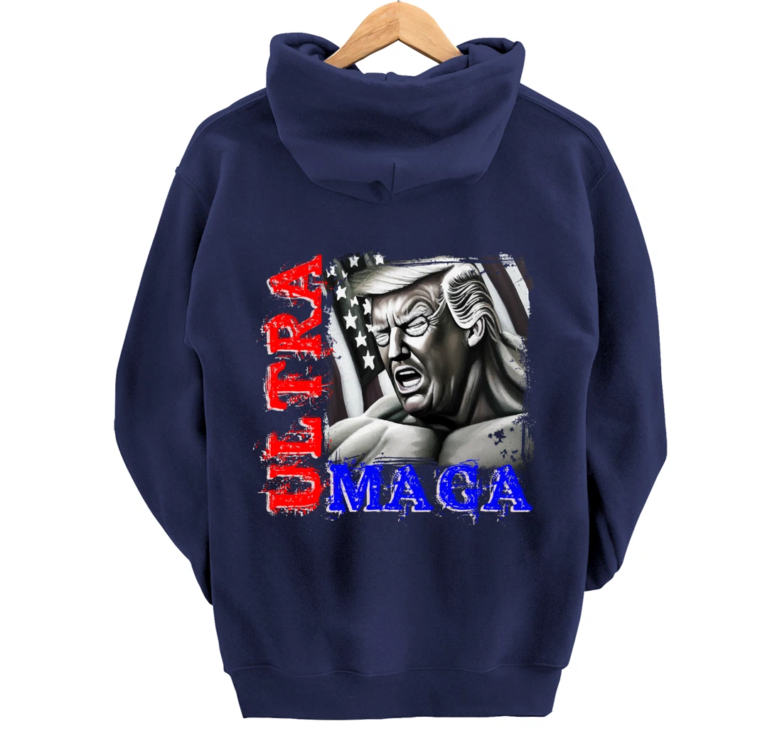 2024 Presidential Election Pro Trump Rally - Political Trump Pullover Hoodie