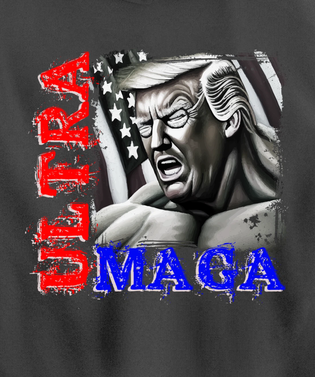 2024 Presidential Election Pro Trump Rally - Political Trump Pullover Hoodie