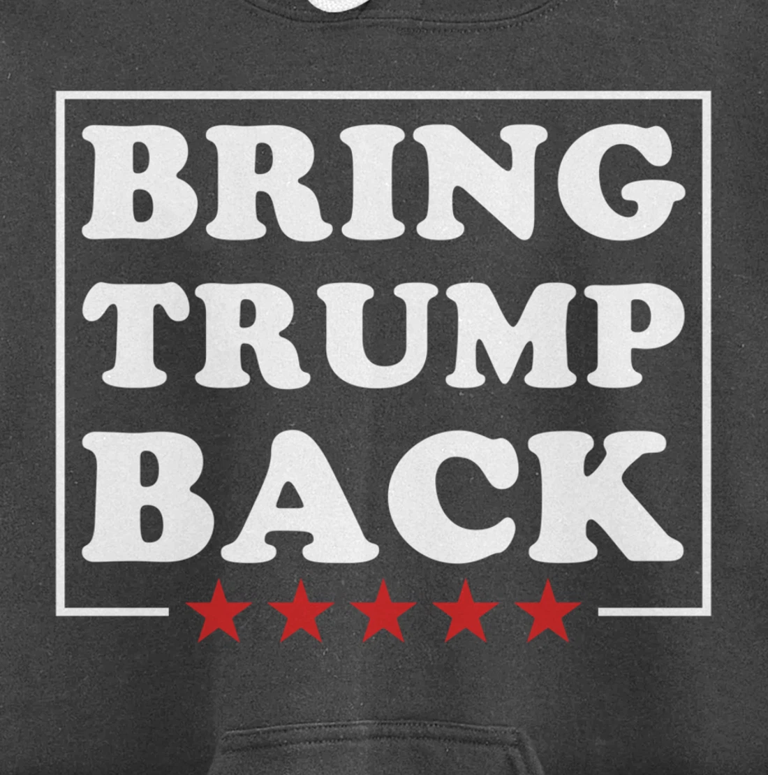 Bring Trump Back Pullover Hoodie