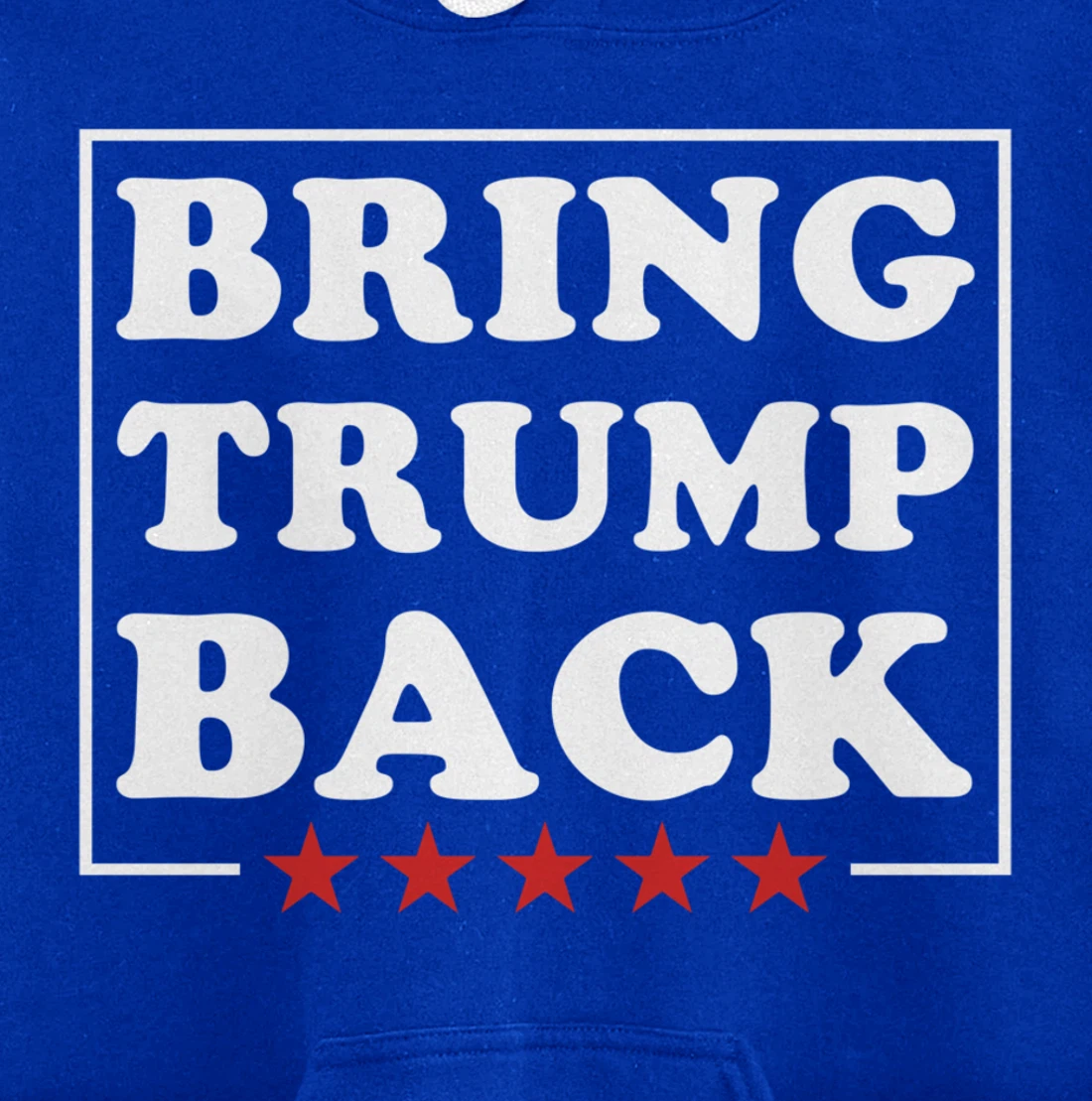 Bring Trump Back Pullover Hoodie