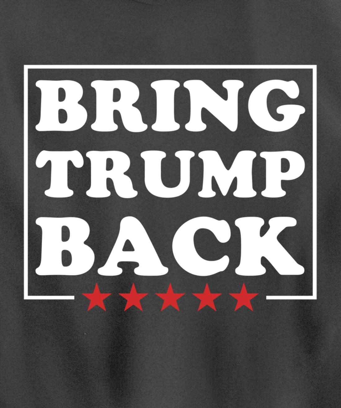 Bring Trump Back Pullover Hoodie