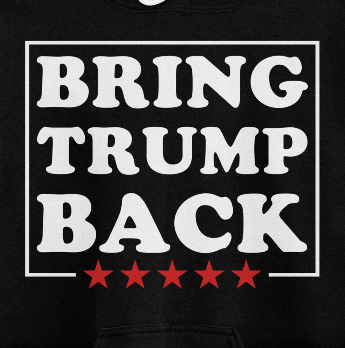 Bring Trump Back Pullover Hoodie