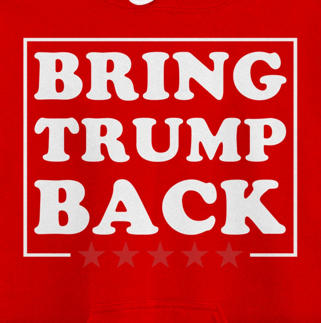 Bring Trump Back Pullover Hoodie
