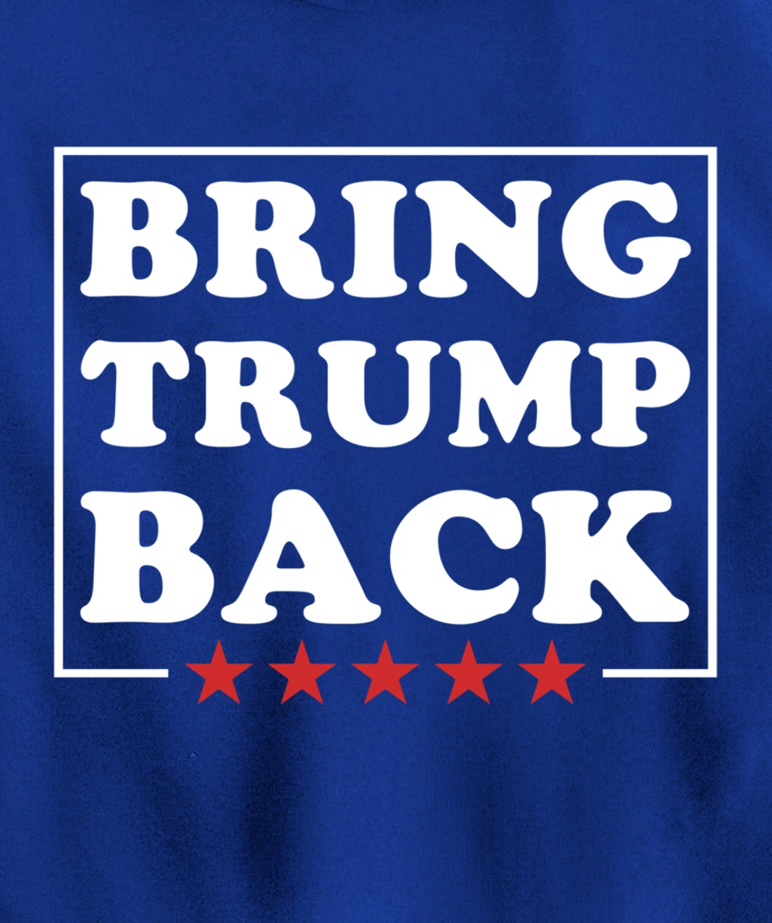 Bring Trump Back Pullover Hoodie