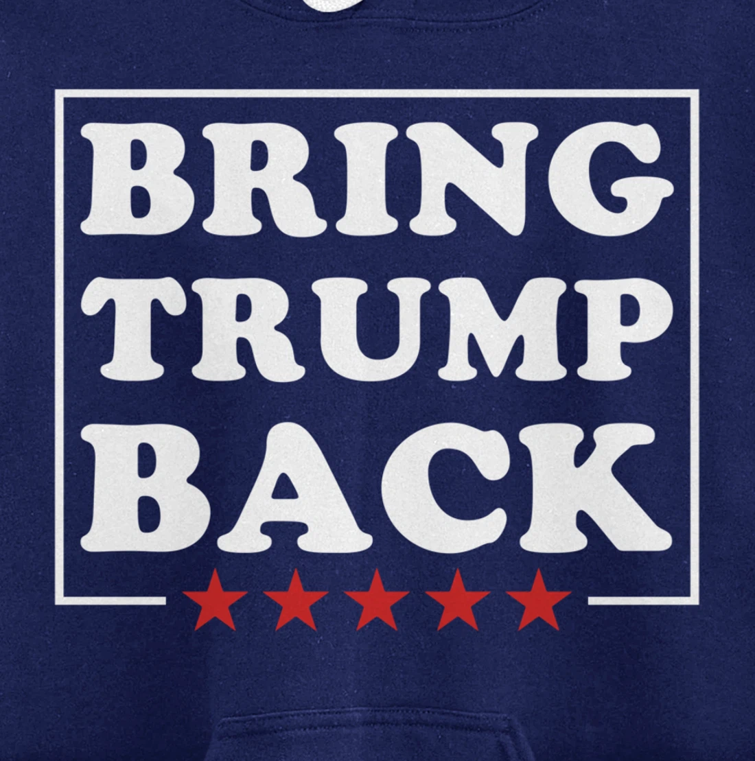 Bring Trump Back Pullover Hoodie