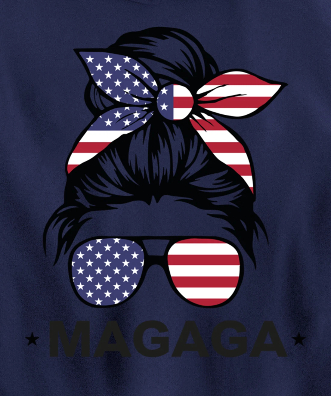 MAGAGA Making America Glorious & Great Again - Trump 2024 Pullover Hoodie