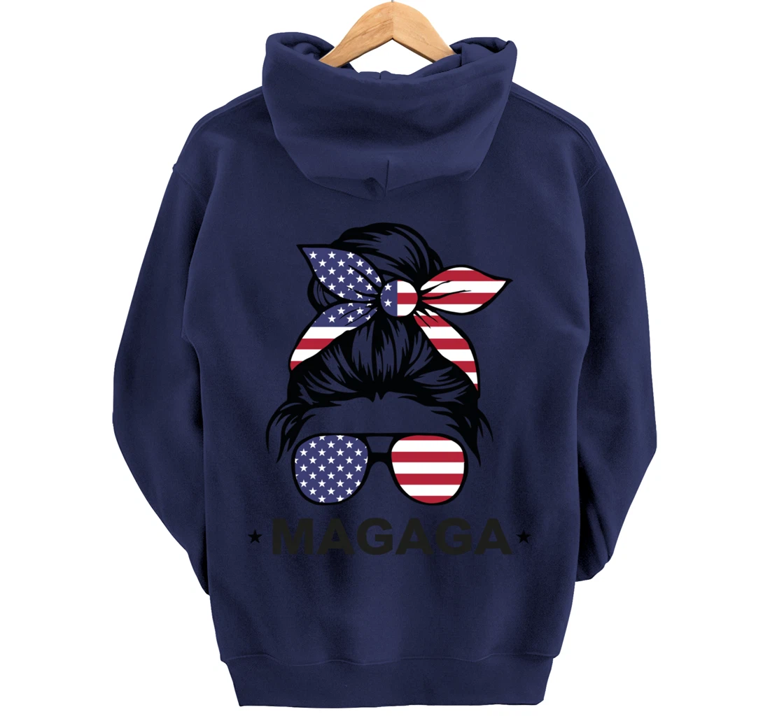 MAGAGA Making America Glorious & Great Again - Trump 2024 Pullover Hoodie