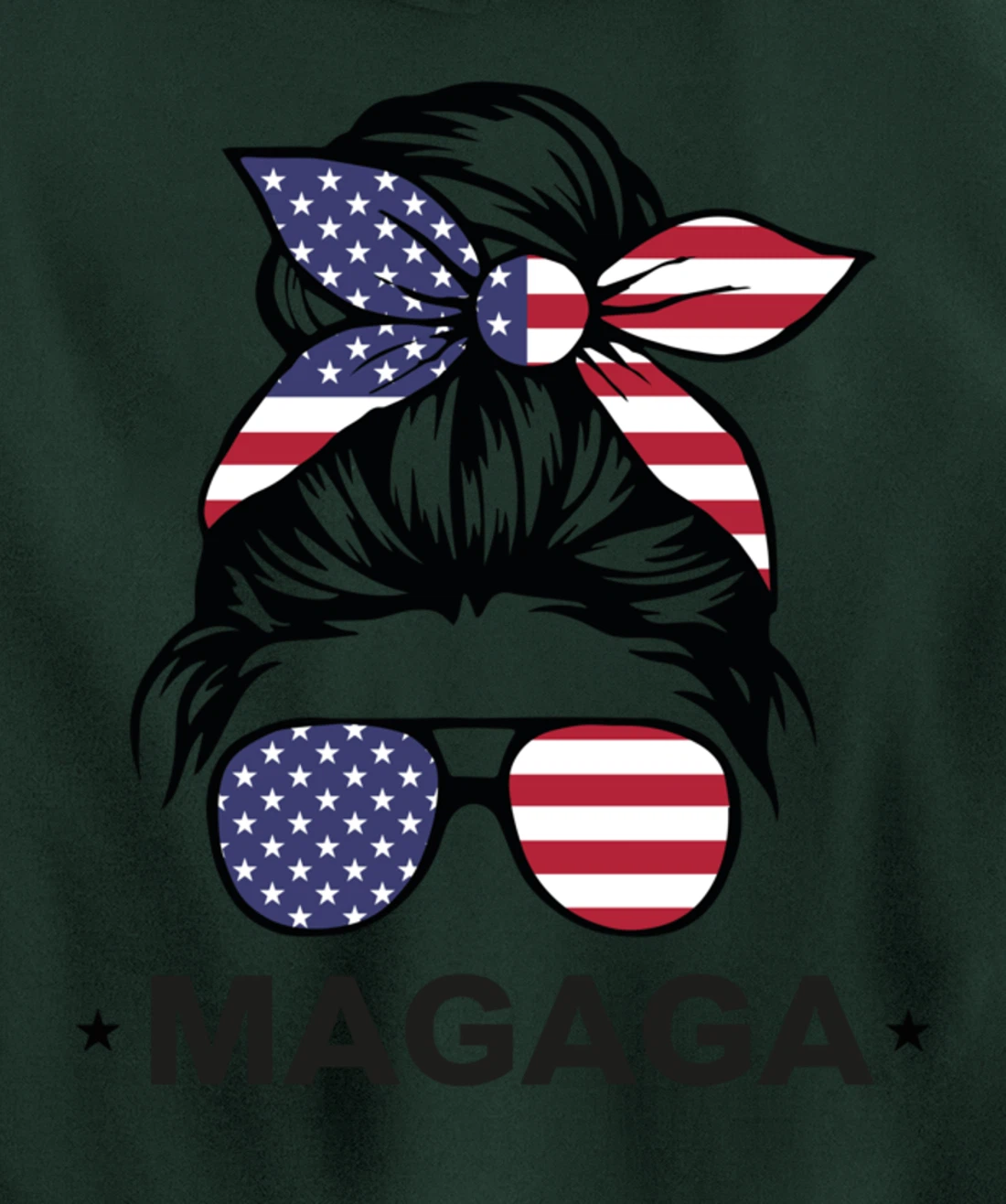 MAGAGA Making America Glorious & Great Again - Trump 2024 Pullover Hoodie
