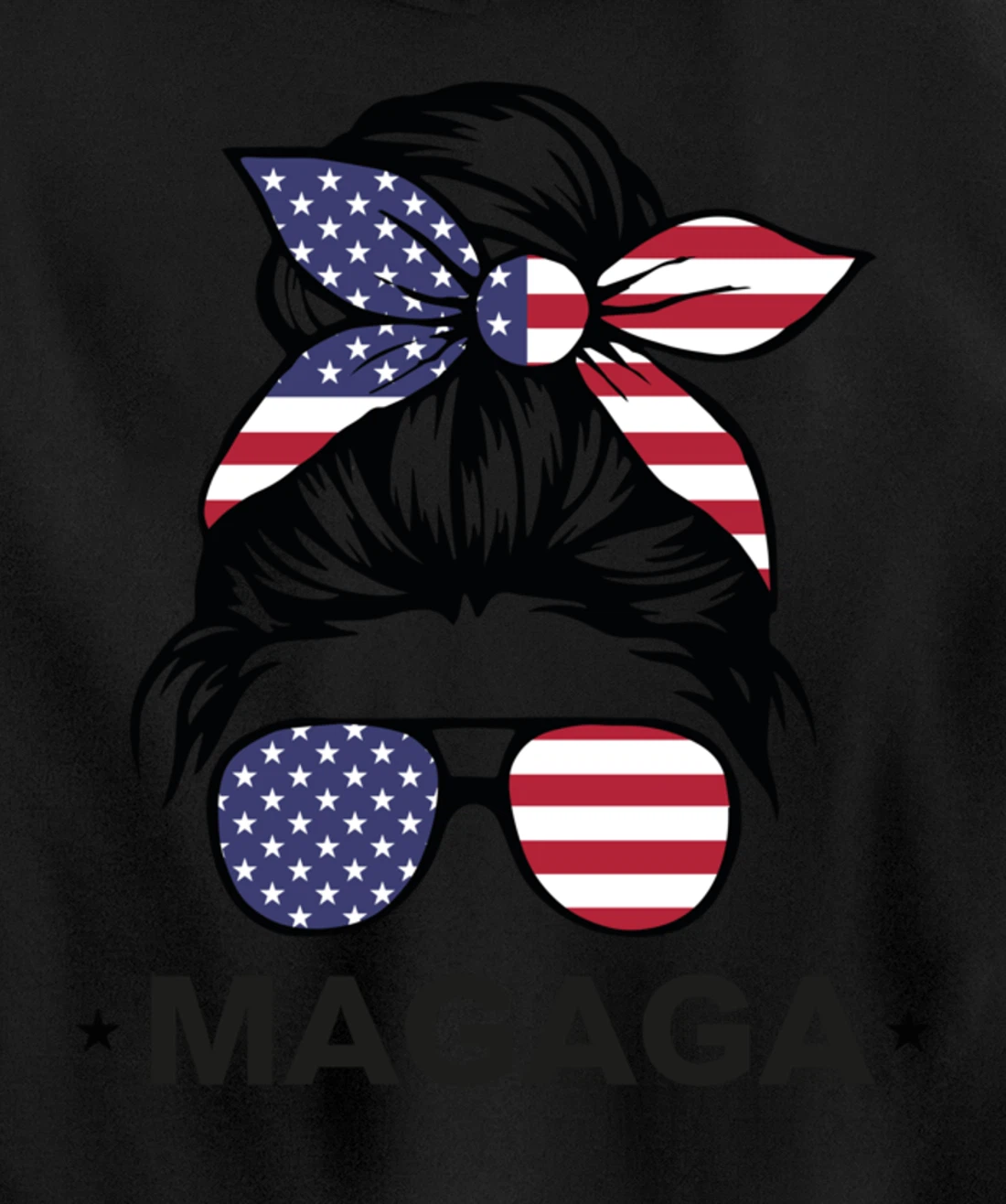 MAGAGA Making America Glorious & Great Again - Trump 2024 Pullover Hoodie