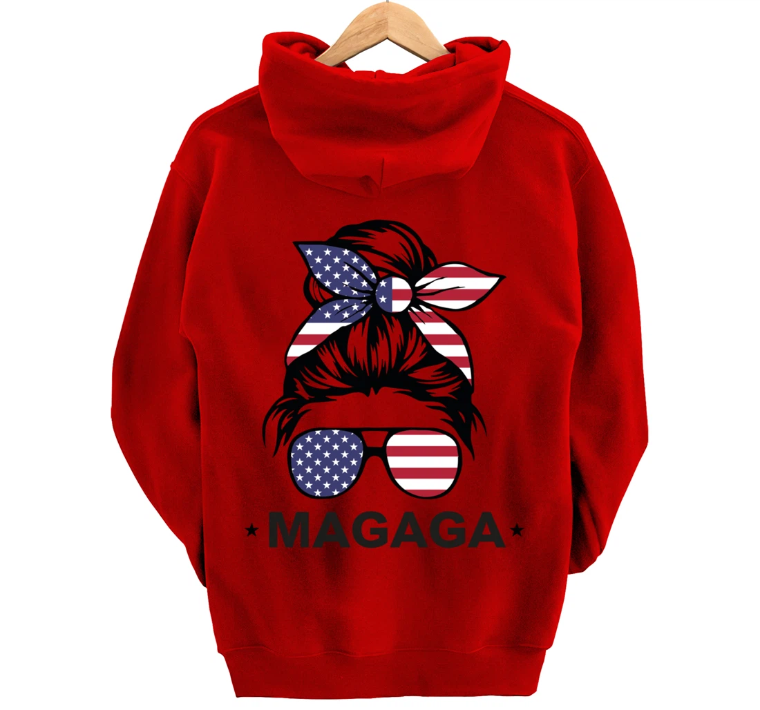 MAGAGA Making America Glorious & Great Again - Trump 2024 Pullover Hoodie