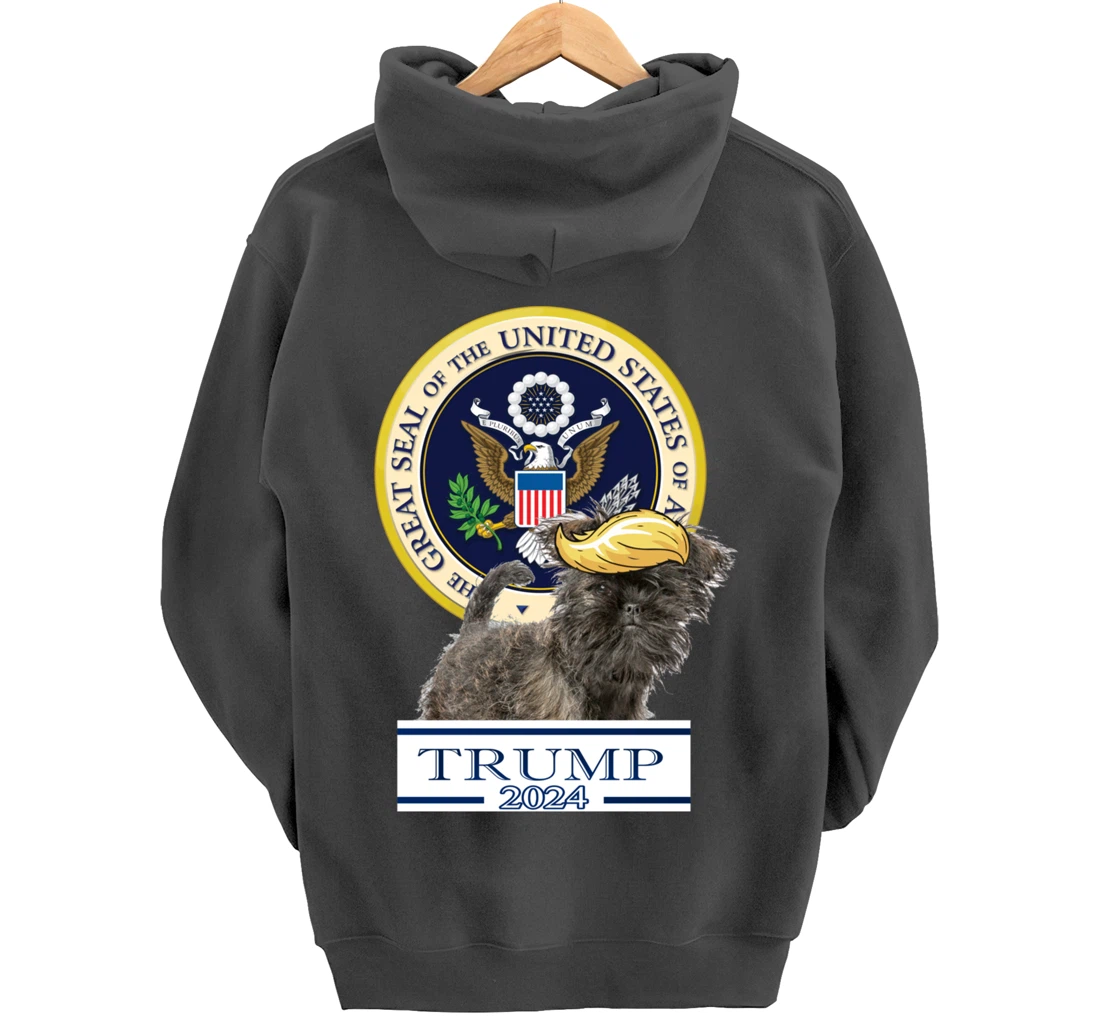 Trump 2024 Affenpinscher Pullover Hoodie