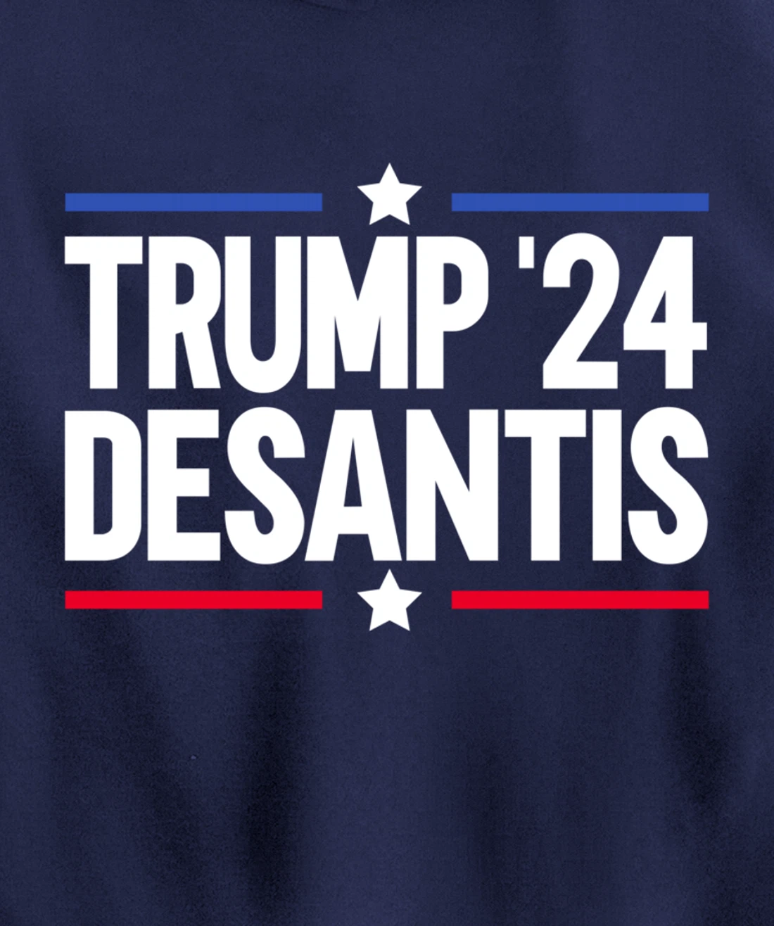 Trump DeSantis 2024 Pullover Hoodie