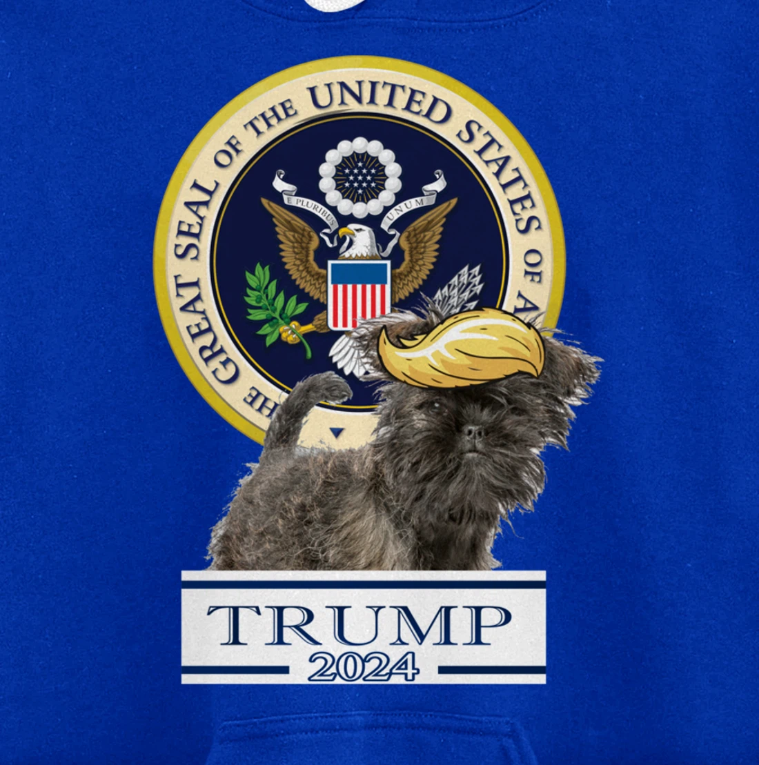 Trump 2024 Affenpinscher Pullover Hoodie
