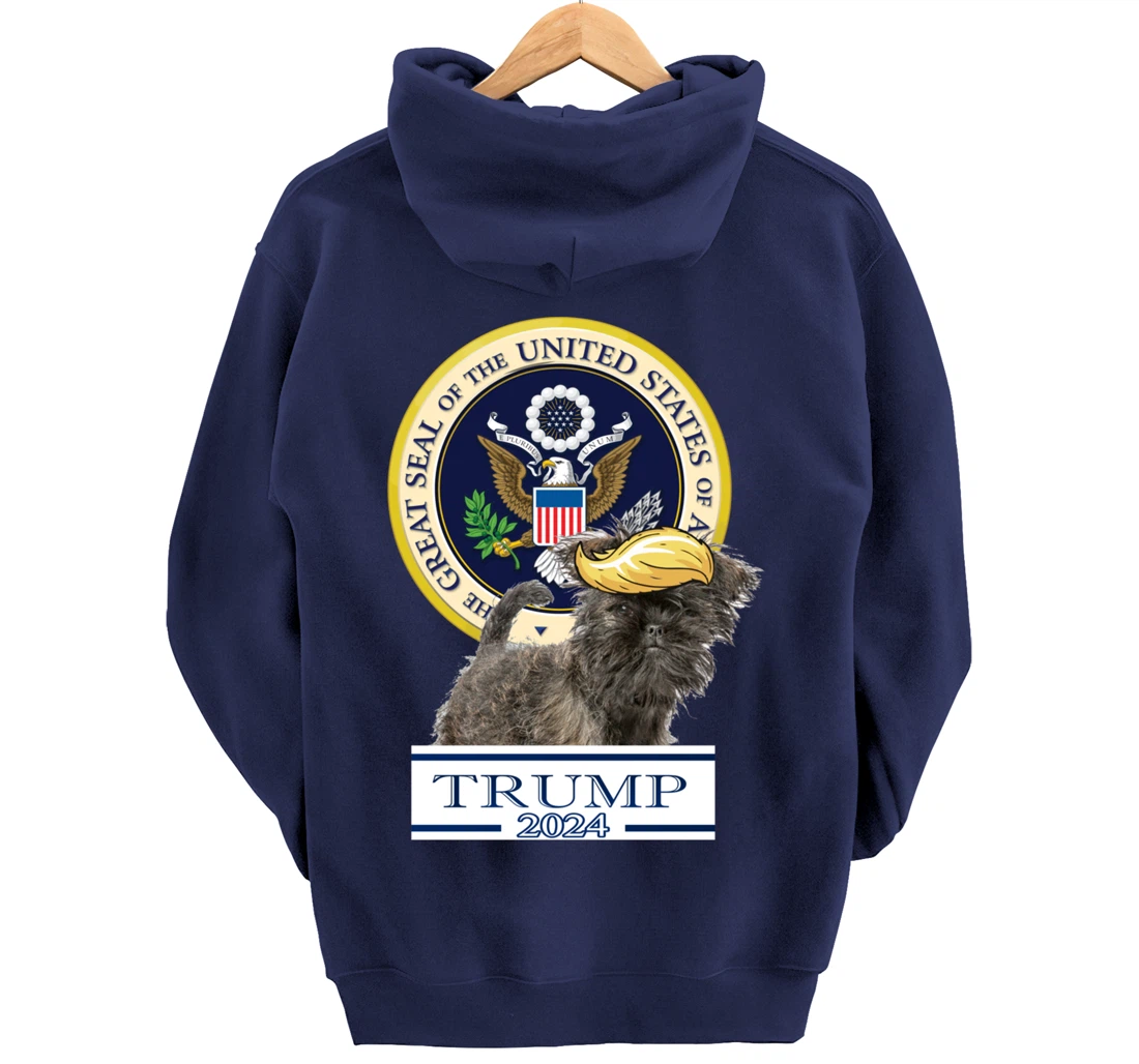 Trump 2024 Affenpinscher Pullover Hoodie