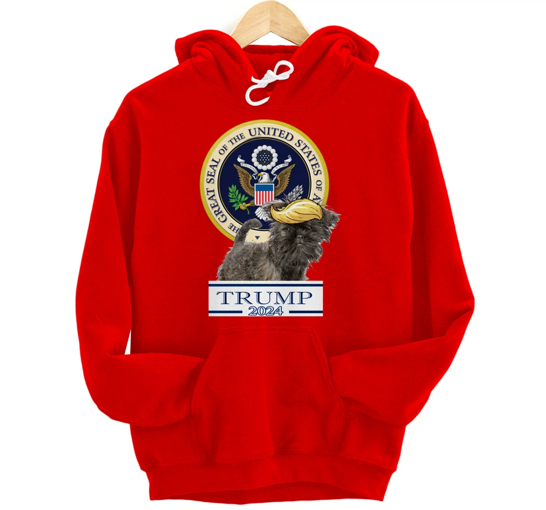 Trump 2024 Affenpinscher Pullover Hoodie