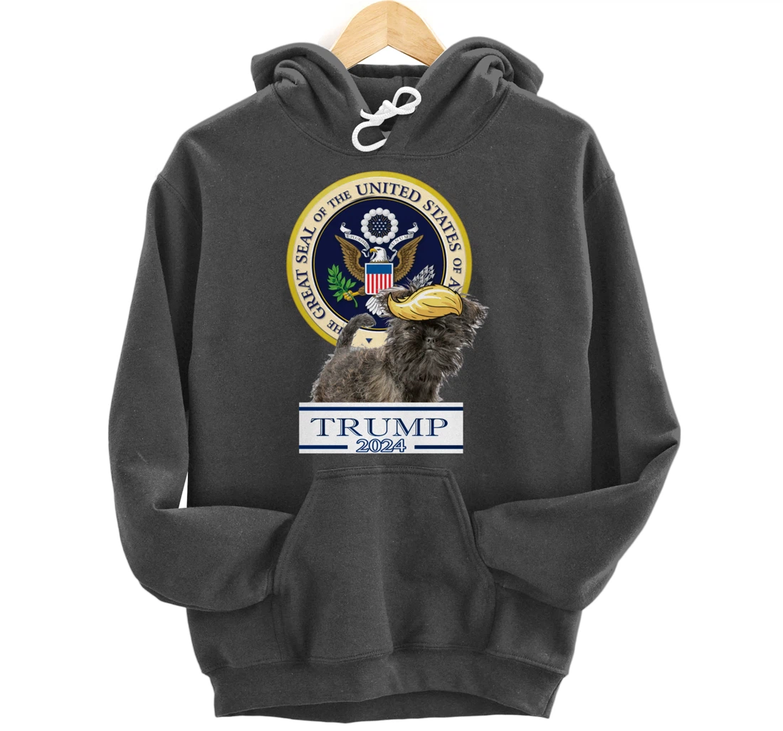 Trump 2024 Affenpinscher Pullover Hoodie