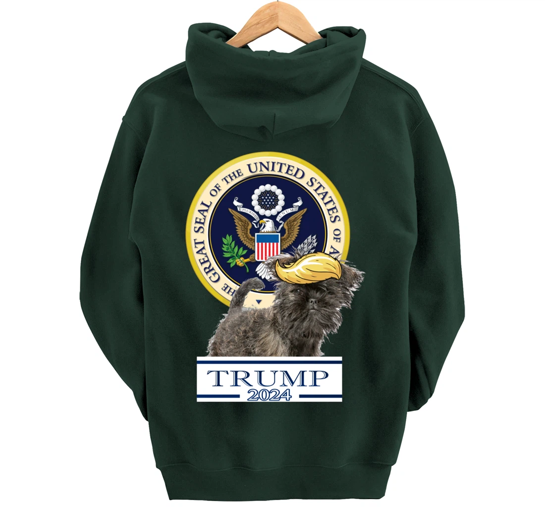 Trump 2024 Affenpinscher Pullover Hoodie