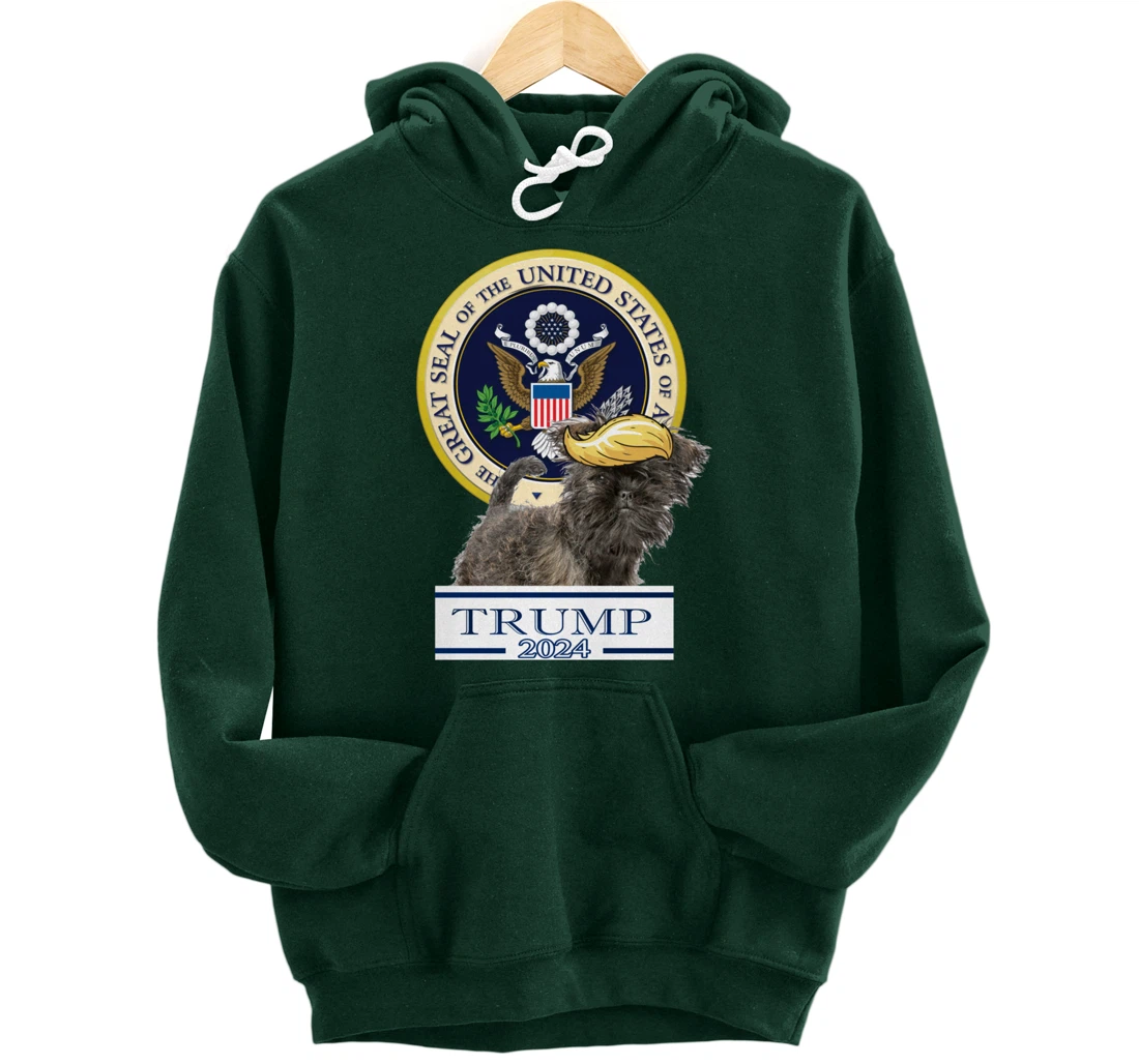 Trump 2024 Affenpinscher Pullover Hoodie