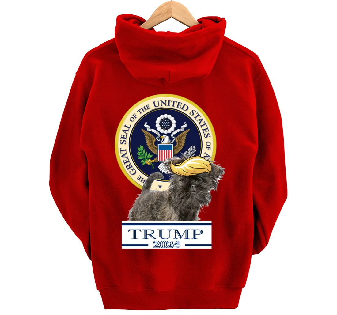 Trump 2024 Affenpinscher Pullover Hoodie