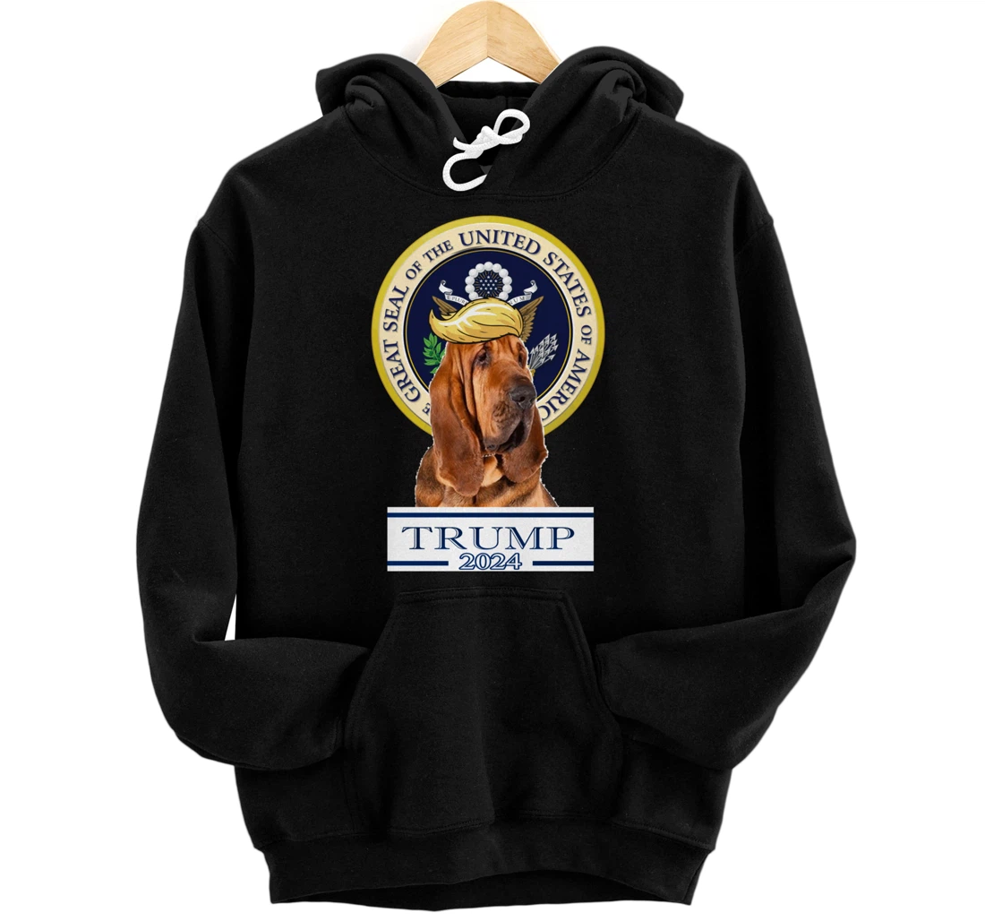 Trump 2024 Bloodhound Pullover Hoodie