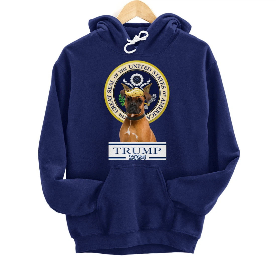 Trump 2024 Boxer Pullover Hoodie