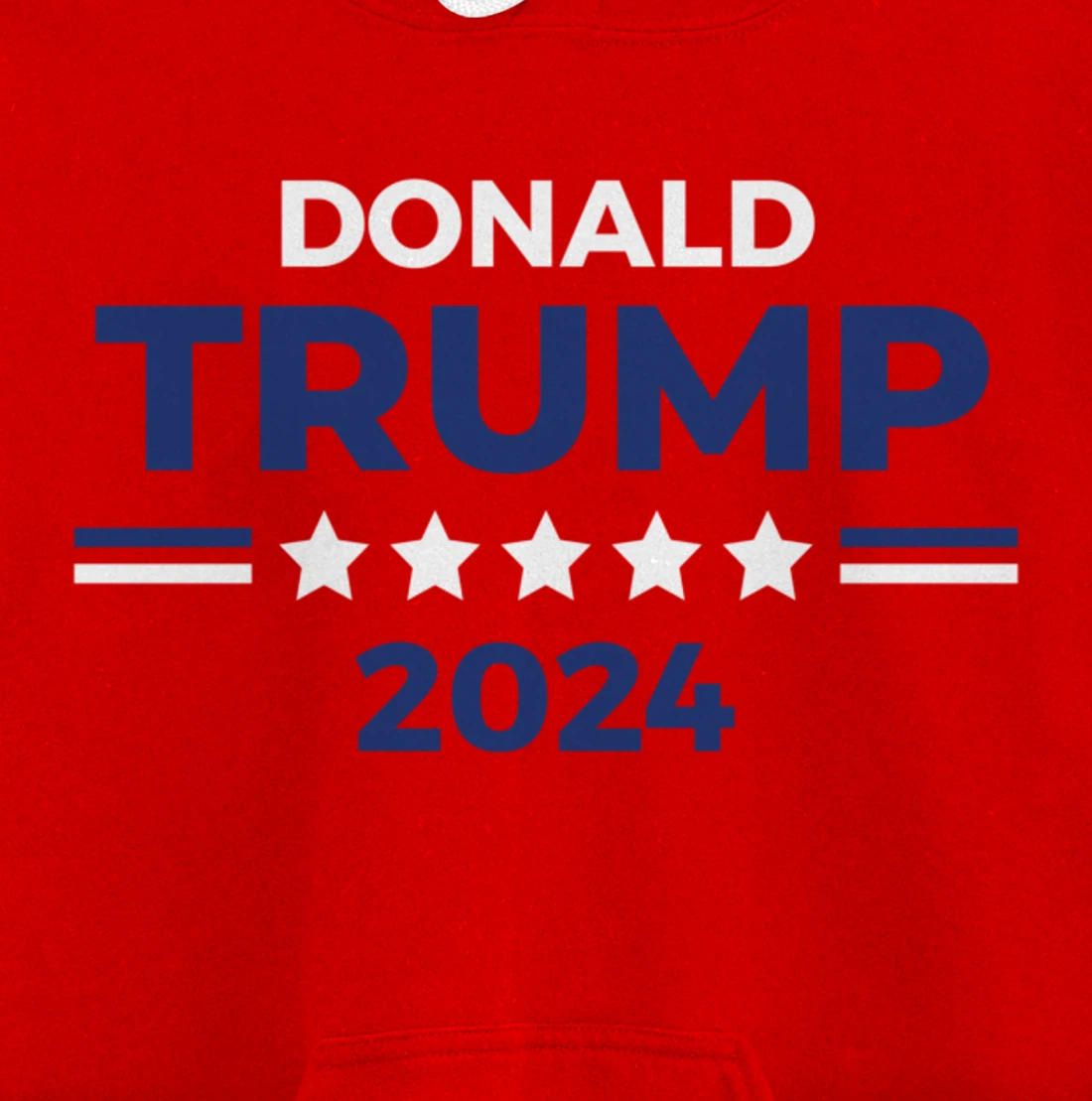 Re-Elect President Donald Trump in 2024 Pullover Hoodie