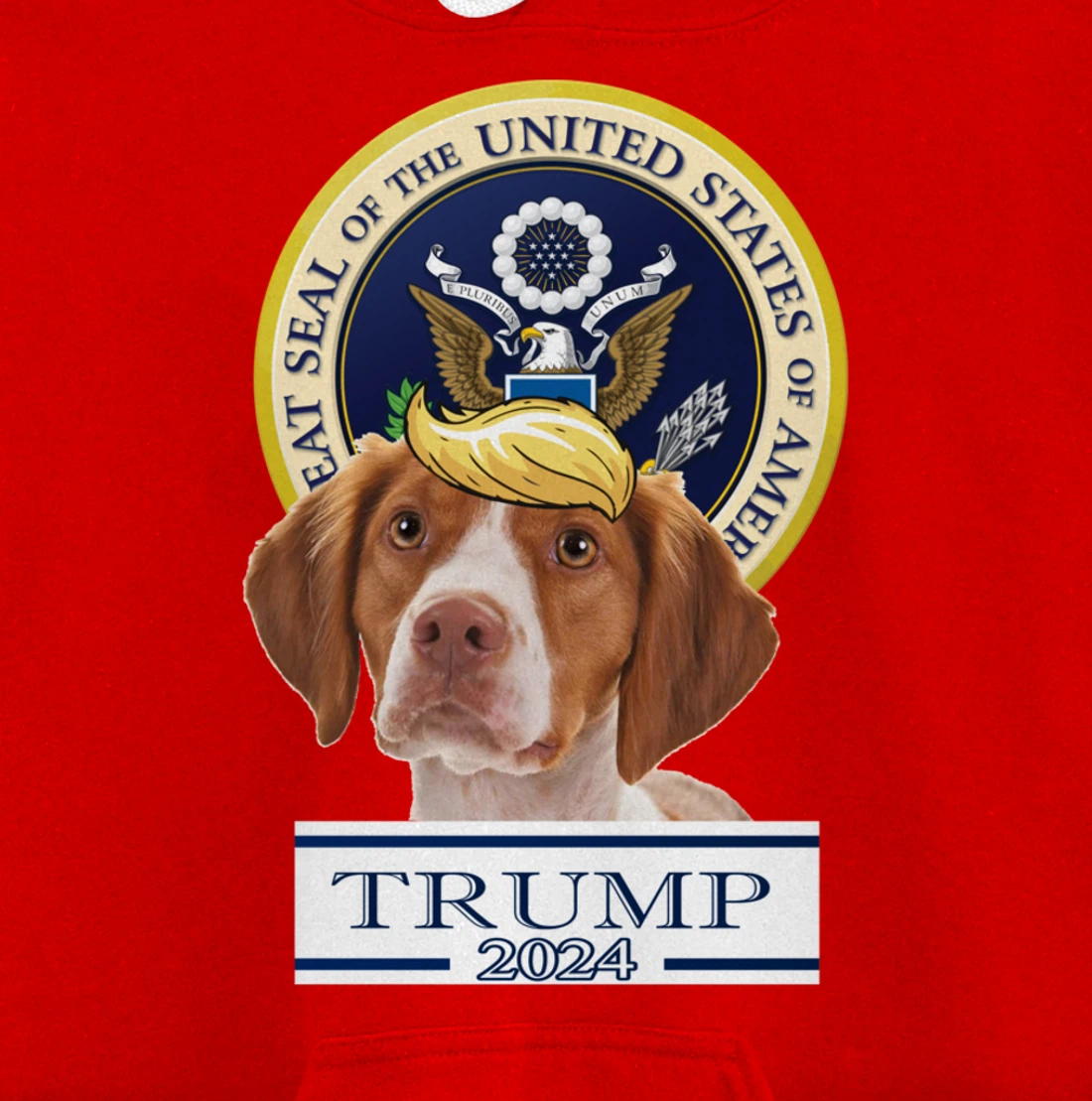 Trump 2024 Brittany Pullover Hoodie