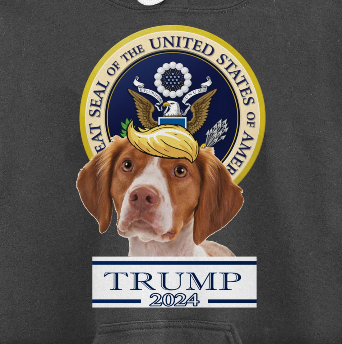 Trump 2024 Brittany Pullover Hoodie