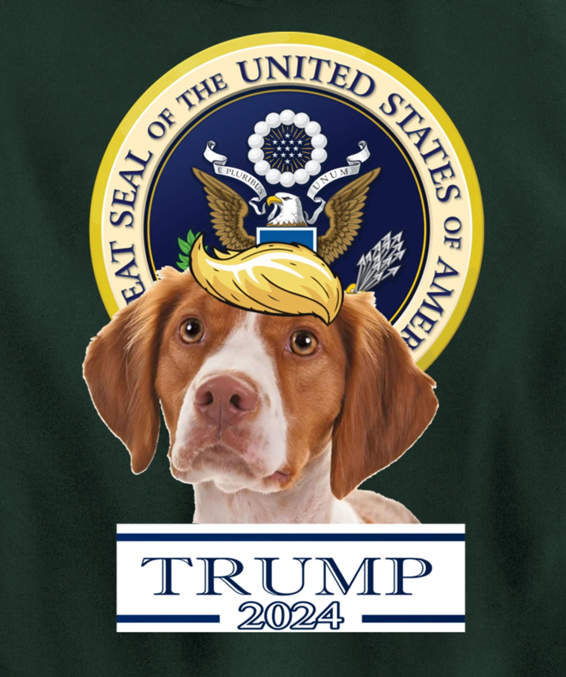 Trump 2024 Brittany Pullover Hoodie