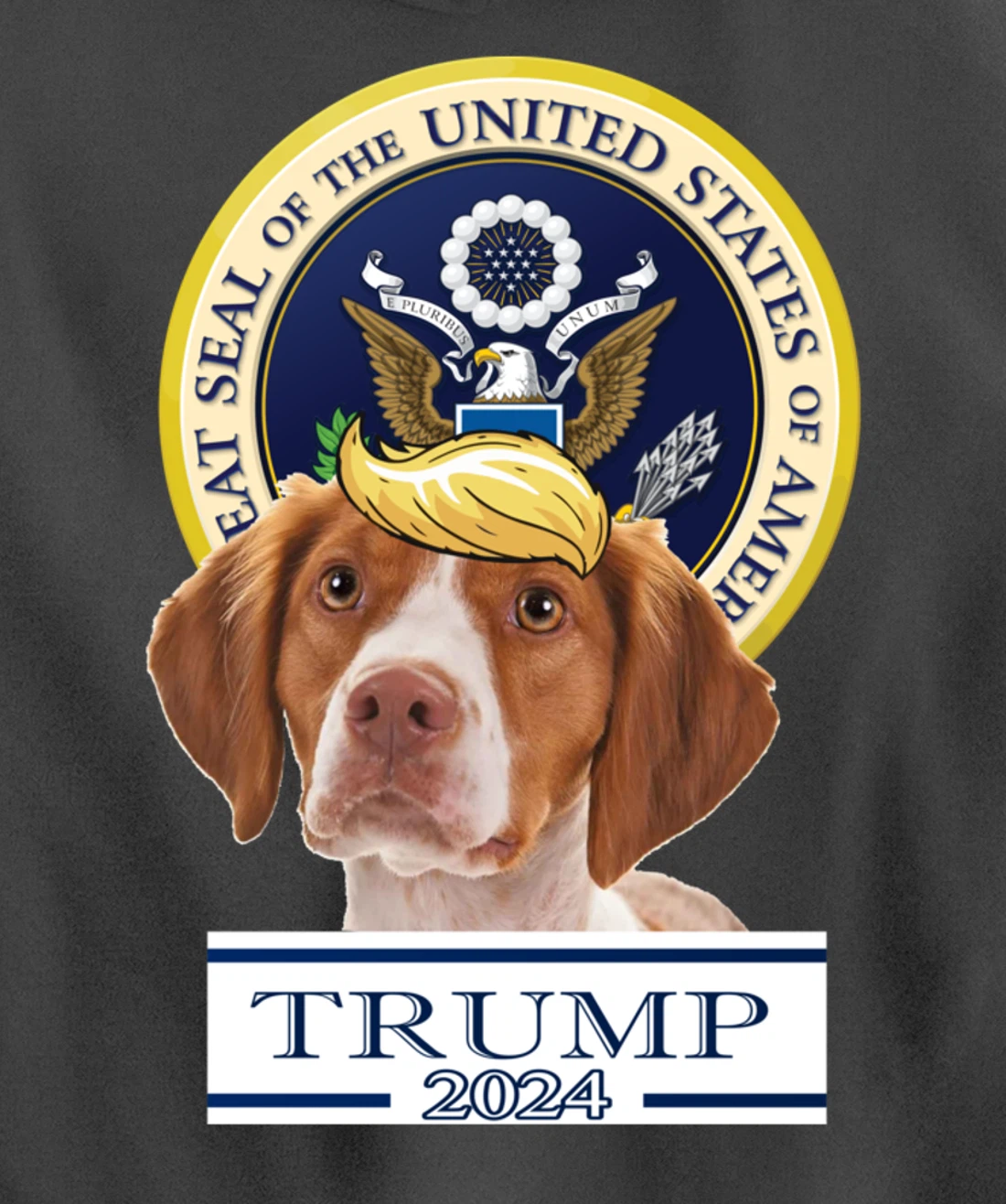 Trump 2024 Brittany Pullover Hoodie