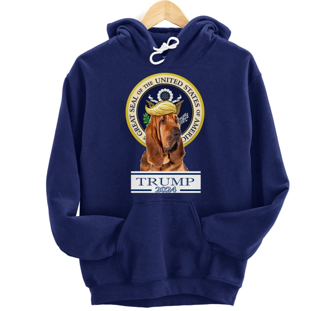 Trump 2024 Bloodhound Pullover Hoodie