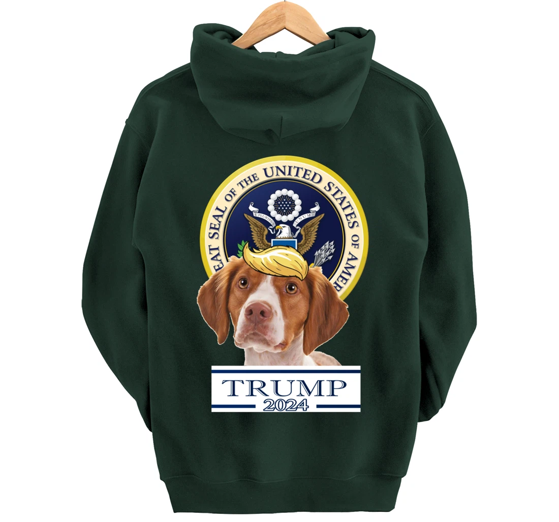 Trump 2024 Brittany Pullover Hoodie