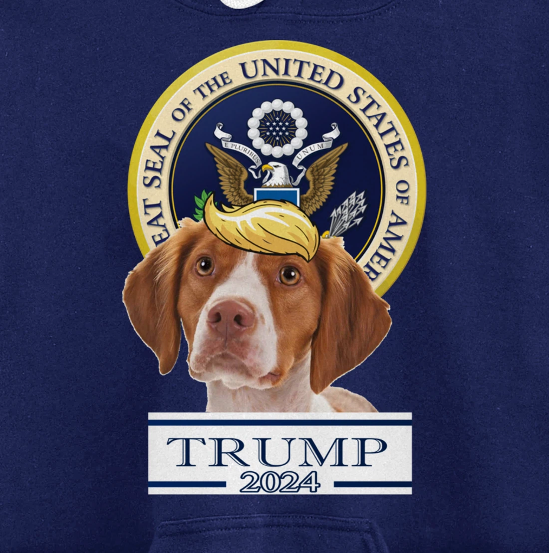Trump 2024 Brittany Pullover Hoodie