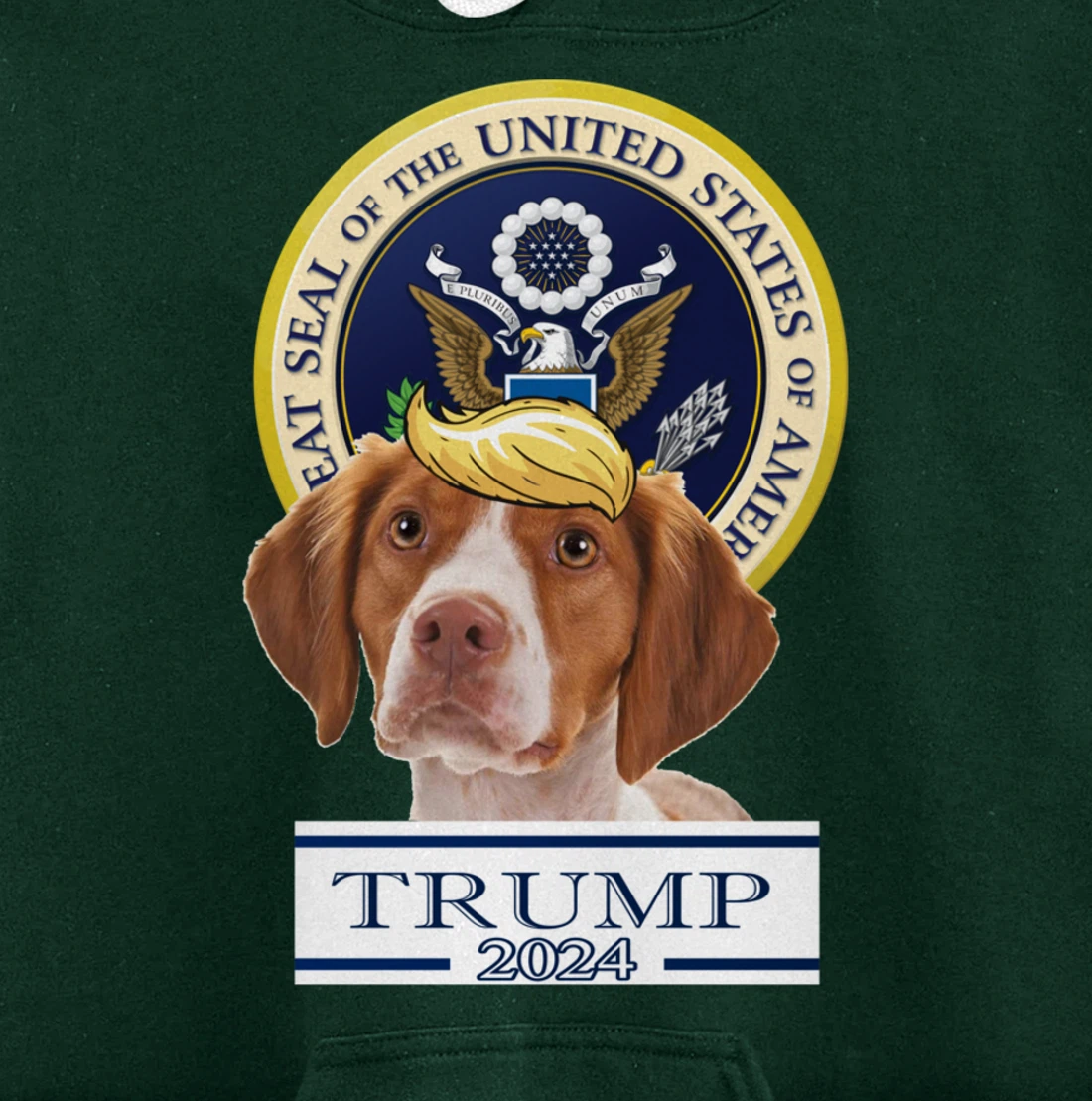 Trump 2024 Brittany Pullover Hoodie
