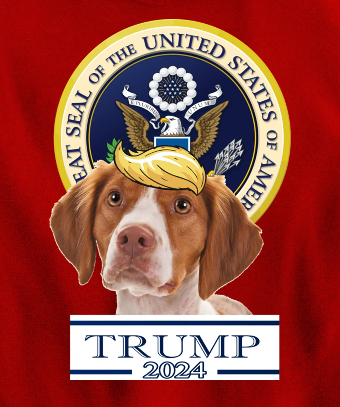 Trump 2024 Brittany Pullover Hoodie