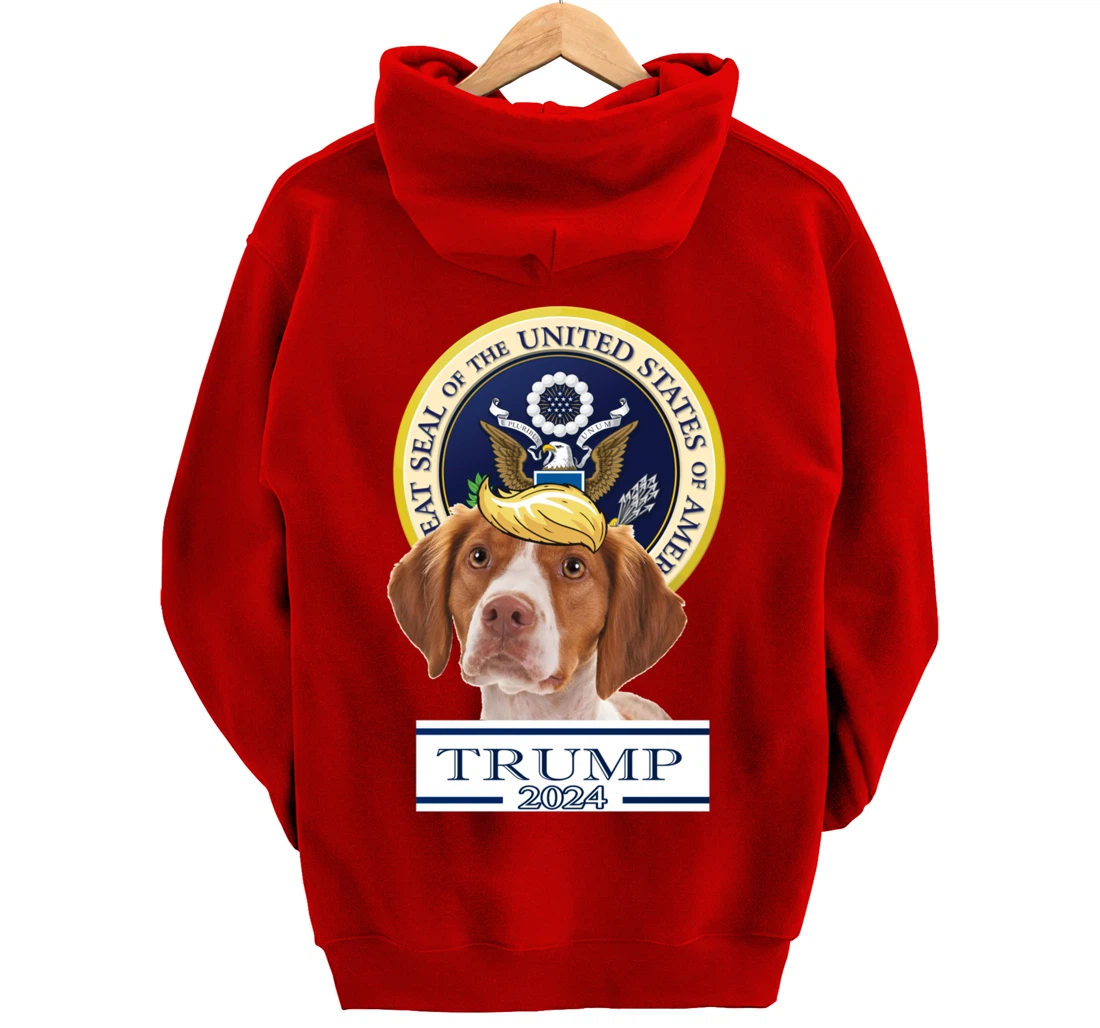 Trump 2024 Brittany Pullover Hoodie