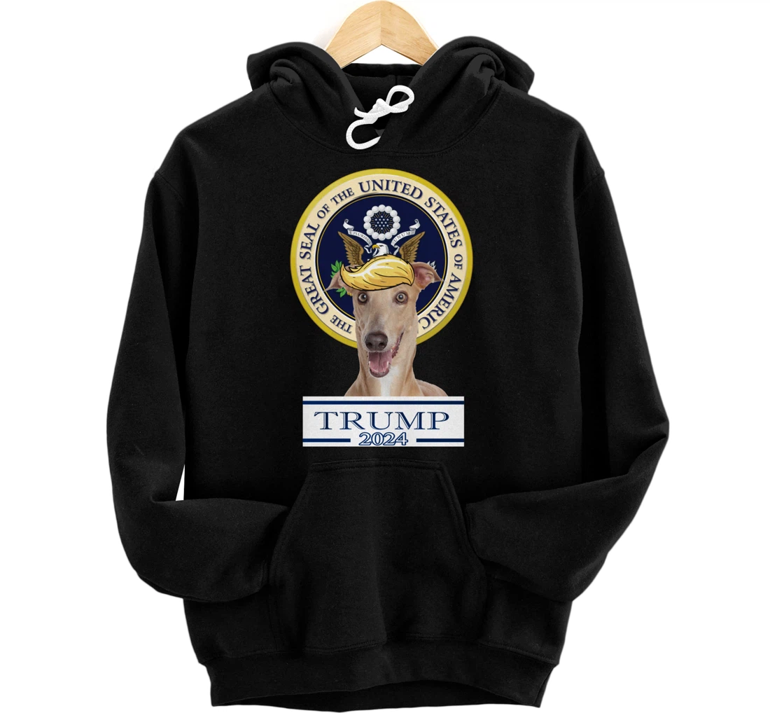 Trump 2024 Greyhound Pullover Hoodie