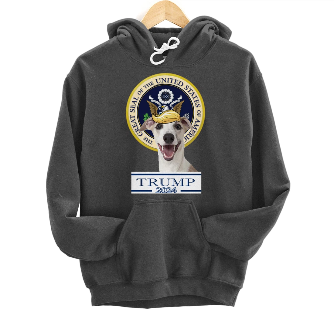 Trump 2024 Whippet Pullover Hoodie