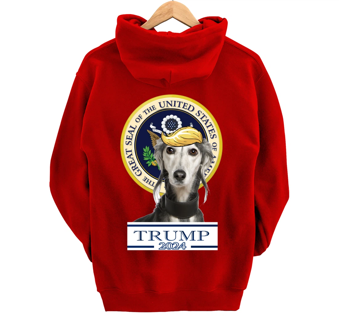 Trump 2024 Saluki Pullover Hoodie