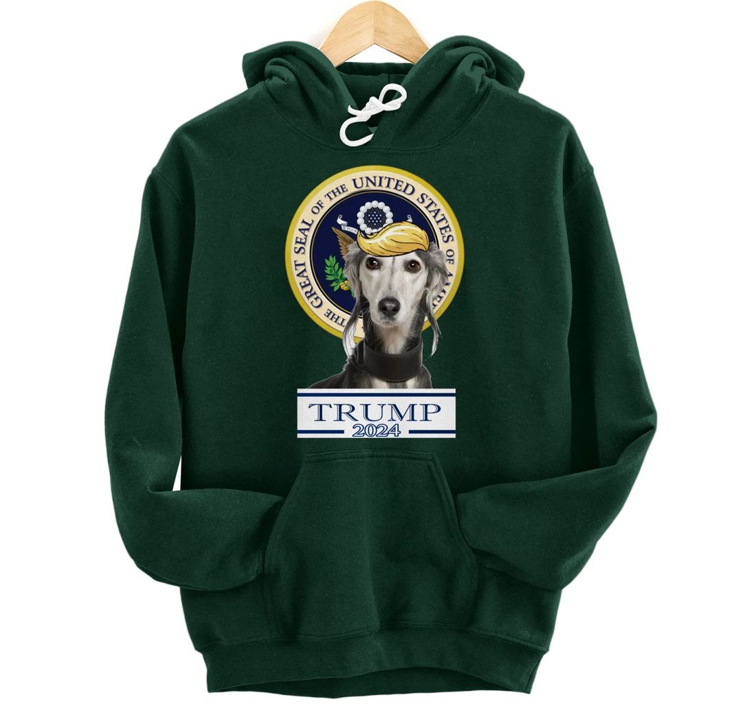 Trump 2024 Saluki Pullover Hoodie