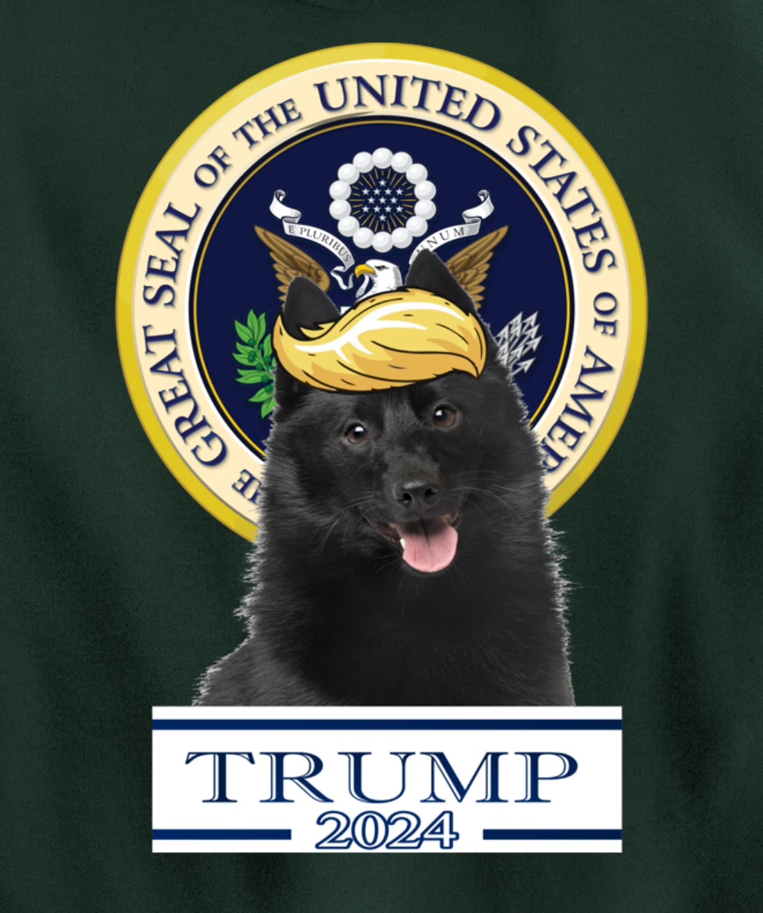 Trump 2024 Schipperke Pullover Hoodie
