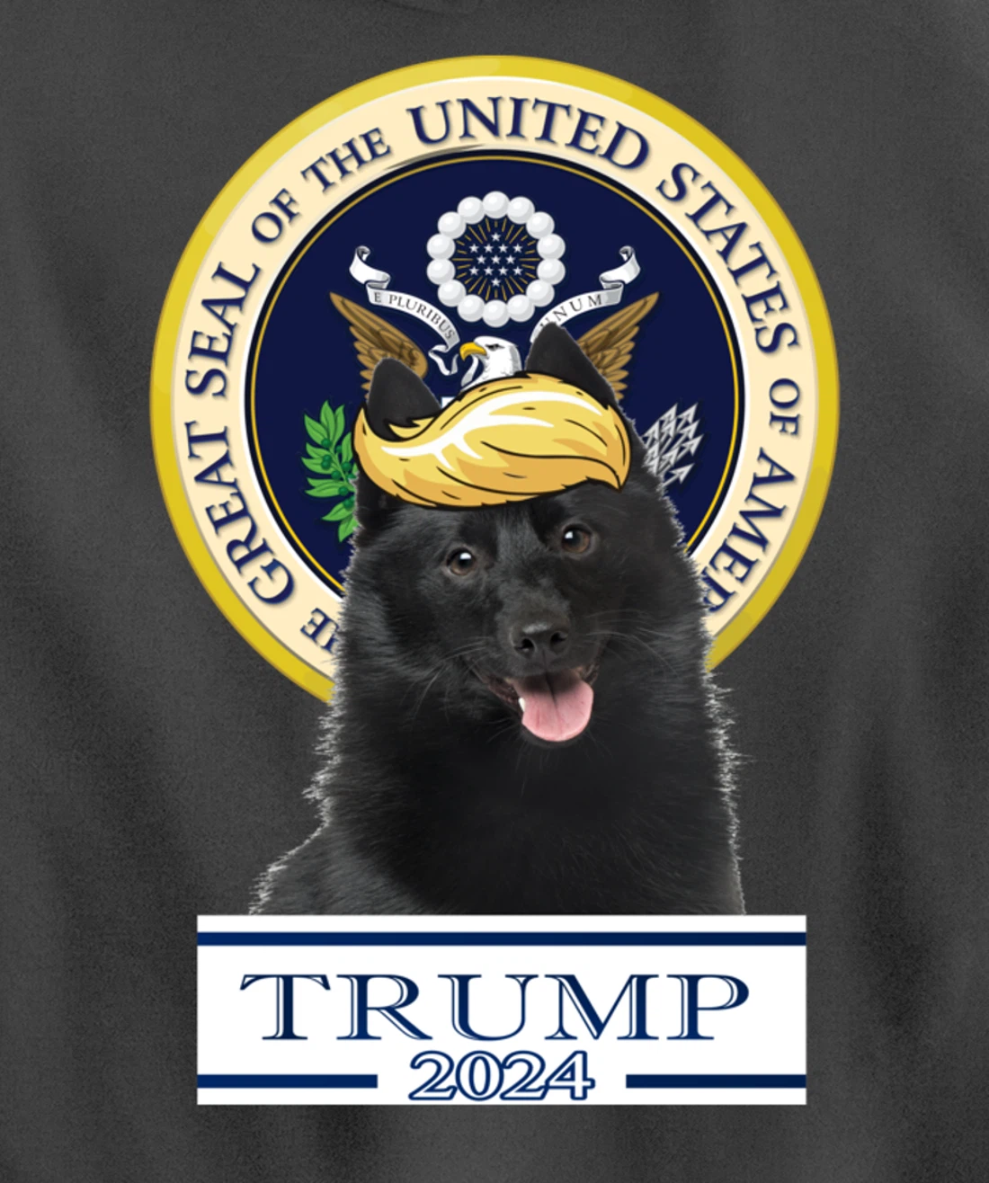 Trump 2024 Schipperke Pullover Hoodie